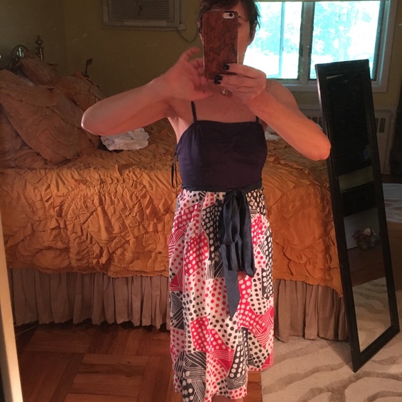 Anthropologie Odille Greetings Tea Dress - Picture 4 of 6